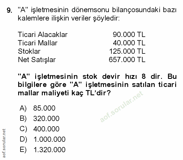 Soru 9