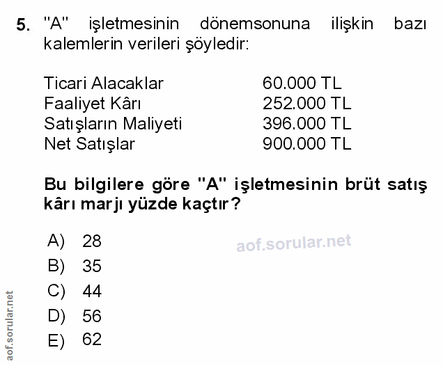 Soru 5