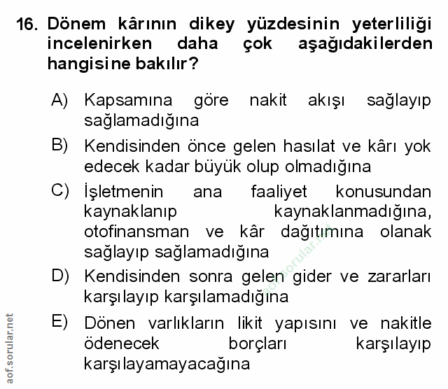 Soru 16