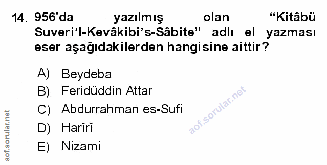 Soru 14