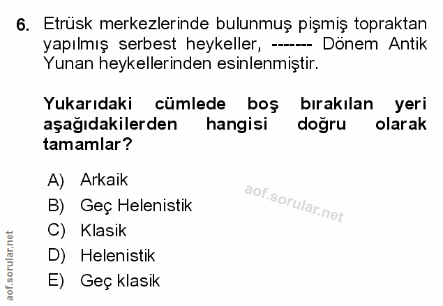 Soru 6