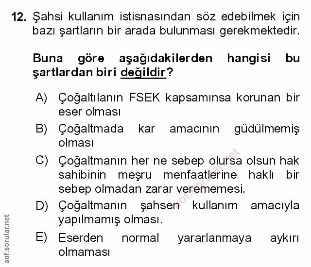 Soru 12