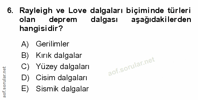 Soru 6