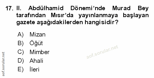 Soru 17