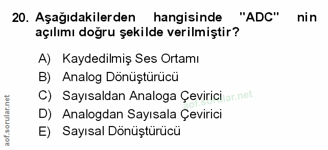 Soru 20