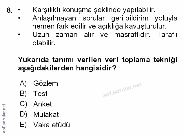 Soru 8