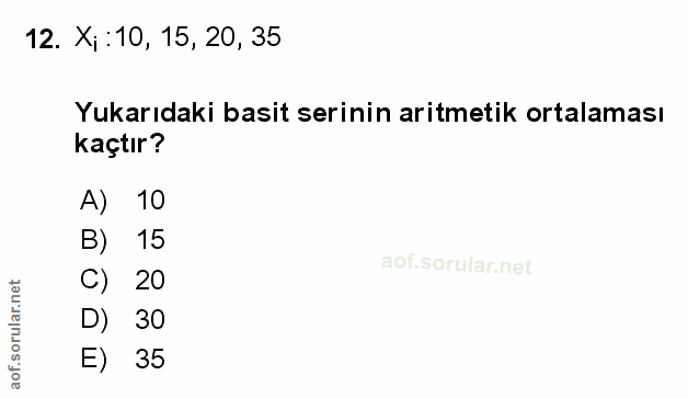 Soru 12