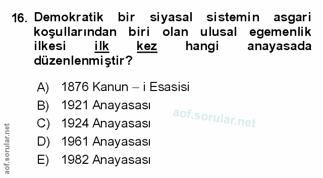 Soru 16