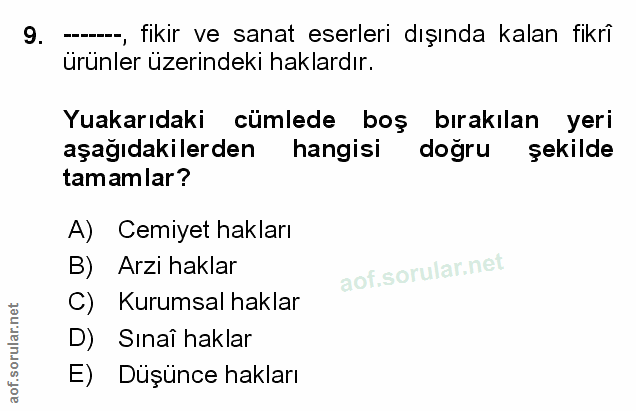 Soru 9