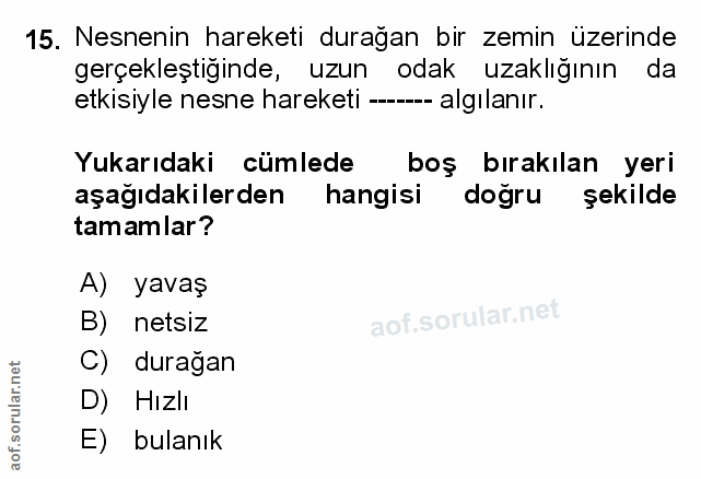 Soru 15