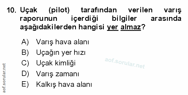 Soru 10