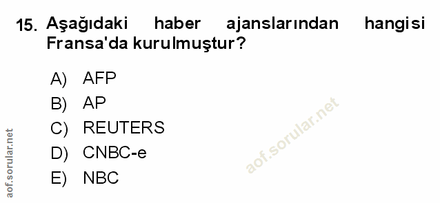 Soru 15