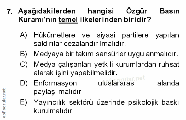 Soru 7