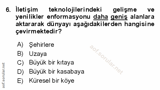 Soru 6