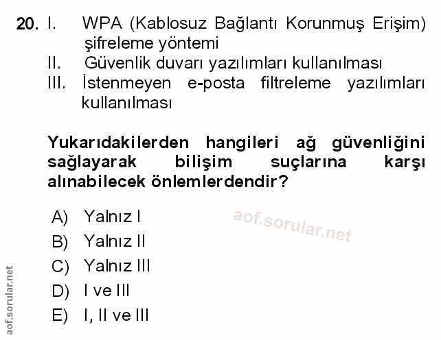 Soru 20