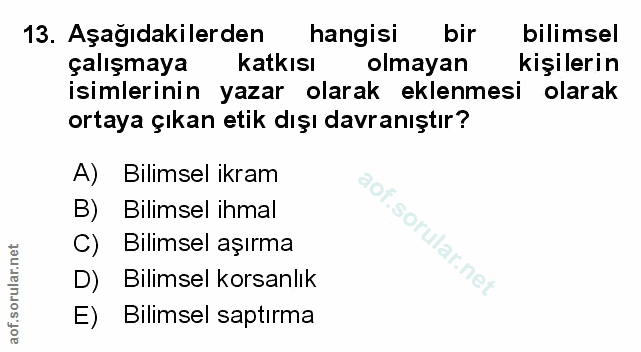 Soru 13