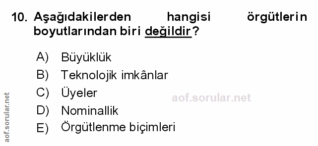 Soru 10
