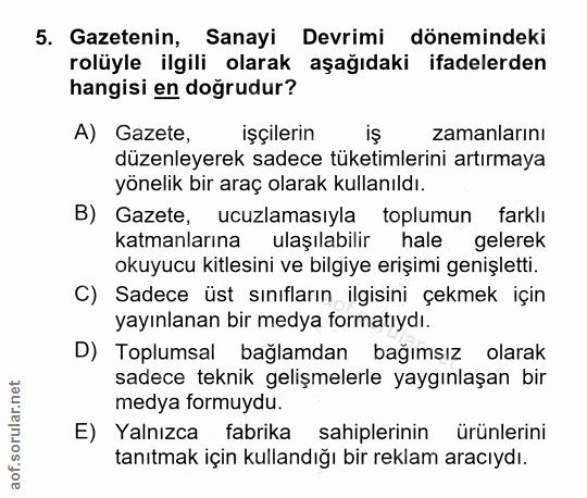 Soru 5