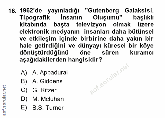 Soru 16