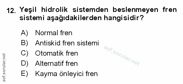 Soru 12
