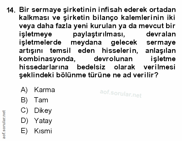 Soru 14