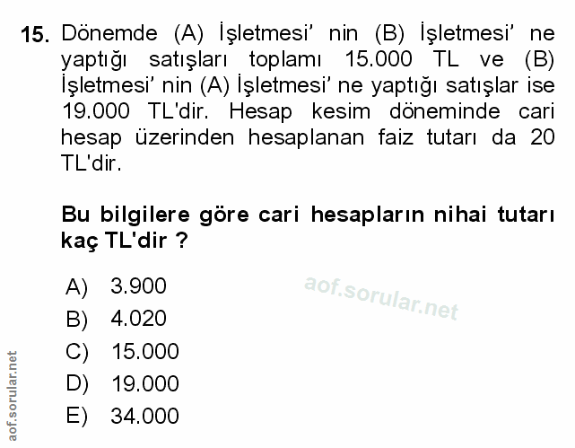 Soru 15