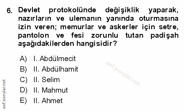 Soru 6