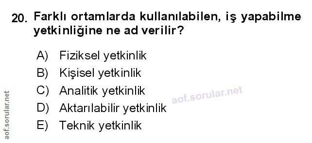 Soru 20