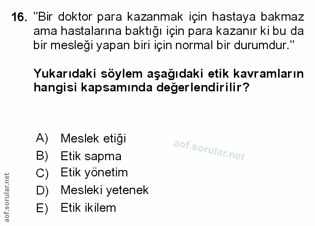 Soru 16