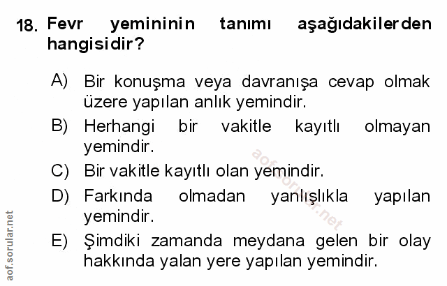 Soru 18