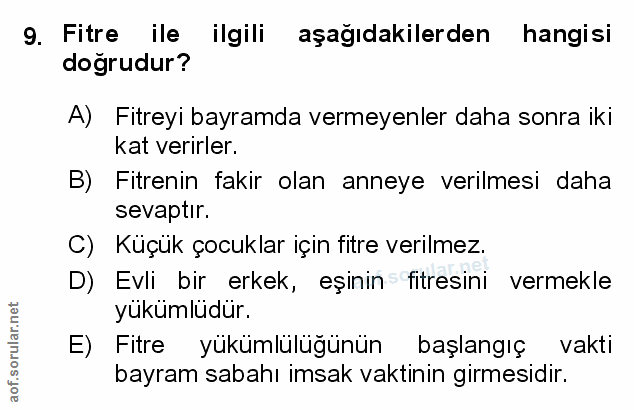 Soru 9