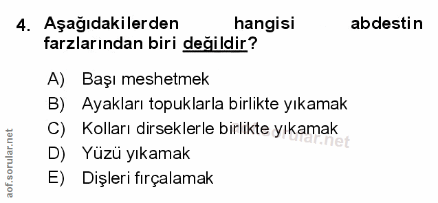 Soru 4
