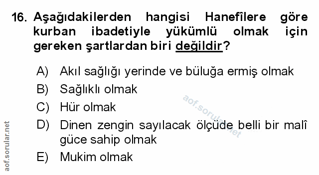 Soru 16