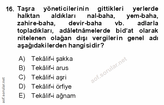 Soru 16