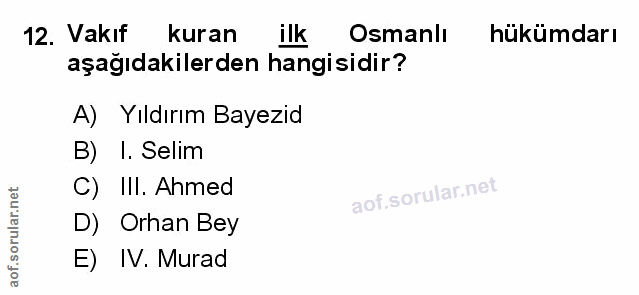 Soru 12