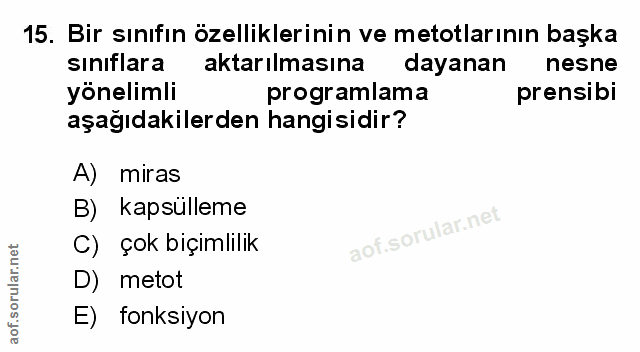 Soru 15