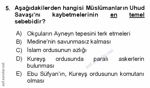 Soru 5