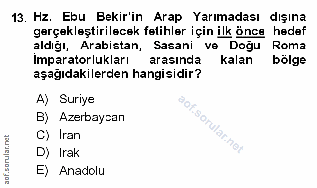 Soru 13
