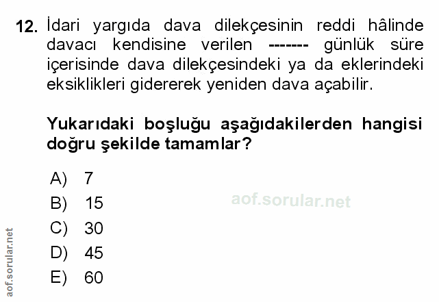 Soru 12