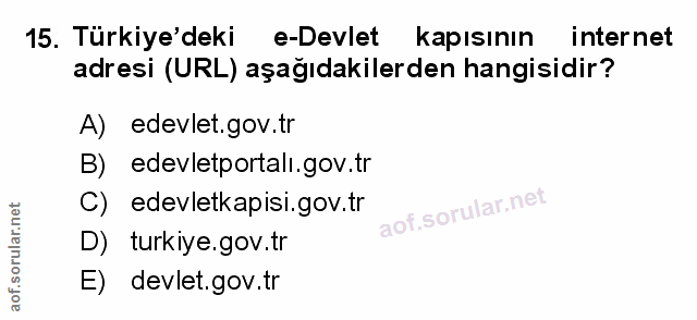 Soru 15