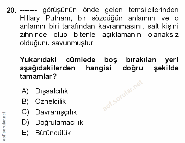 Soru 20