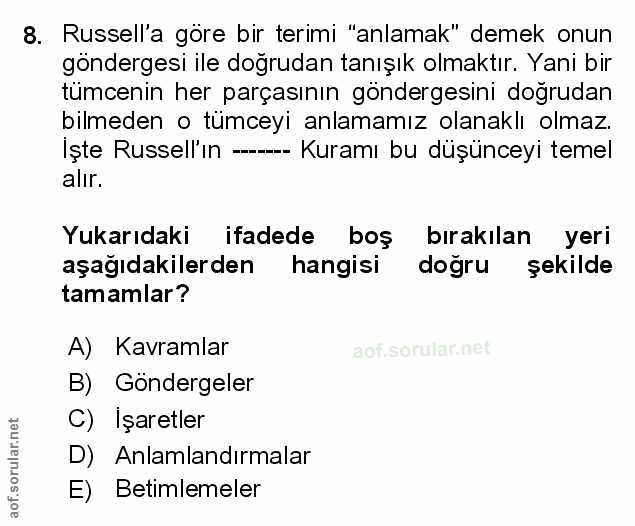 Soru 8