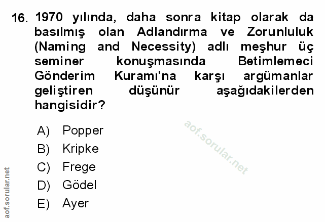 Soru 16