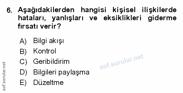 Soru 6