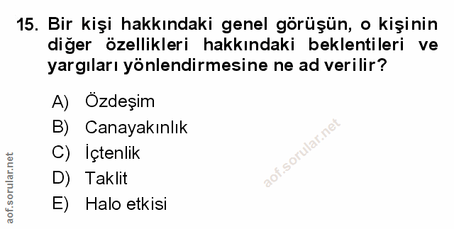 Soru 15
