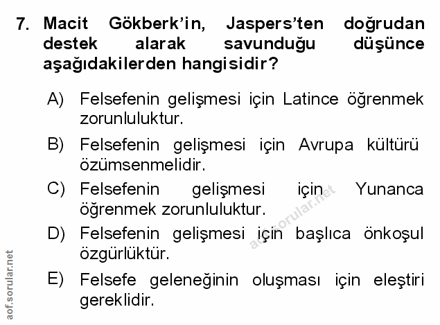 Soru 7
