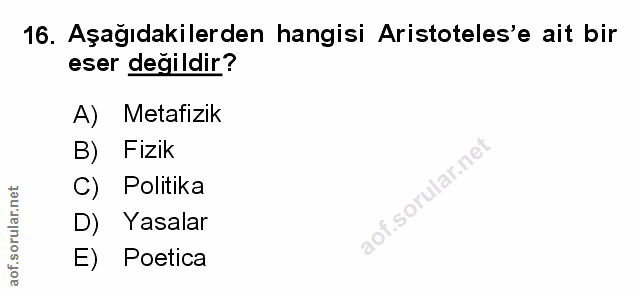 Soru 16
