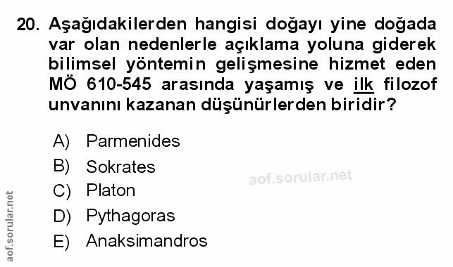 Soru 20