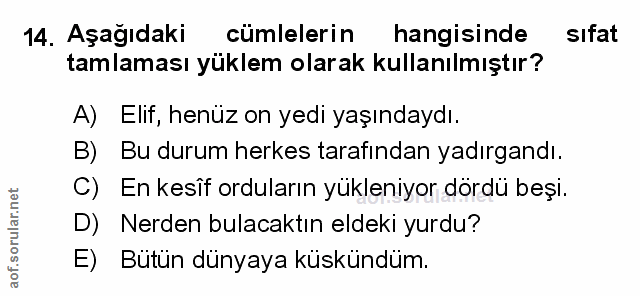 Soru 14