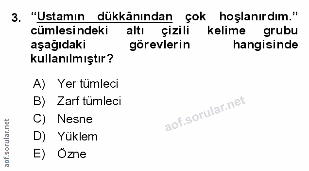 Soru 3